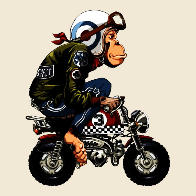 Monkey Bike Cartoon Premium Tee by artisFamous | Teevron
