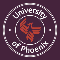 University Of Phoenix White Red Premium Tee | Teevron