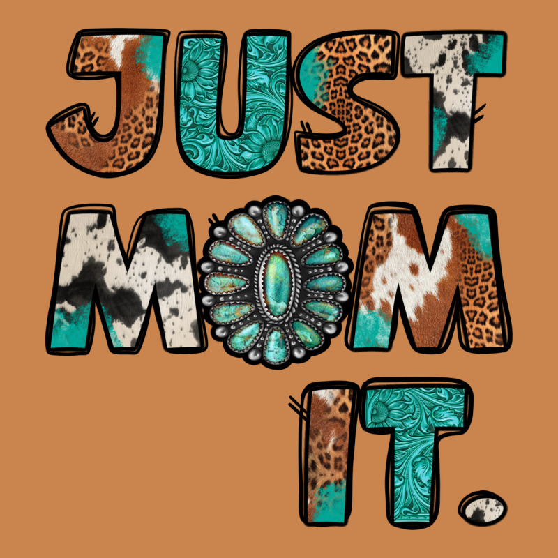 Just Mom It Cowhide Turquoise Heavyweight Hoodie by Jasminsmagicworld | Teevron