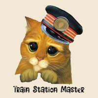 Cat Tama Train Station Master Premium Tee | Teevron