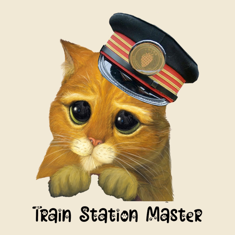 Cat Tama Train Station Master Premium Tee by artisFamous | Teevron