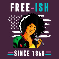 Juneteenth Free Ish Since 1865 Black Premium Tee | Teevron