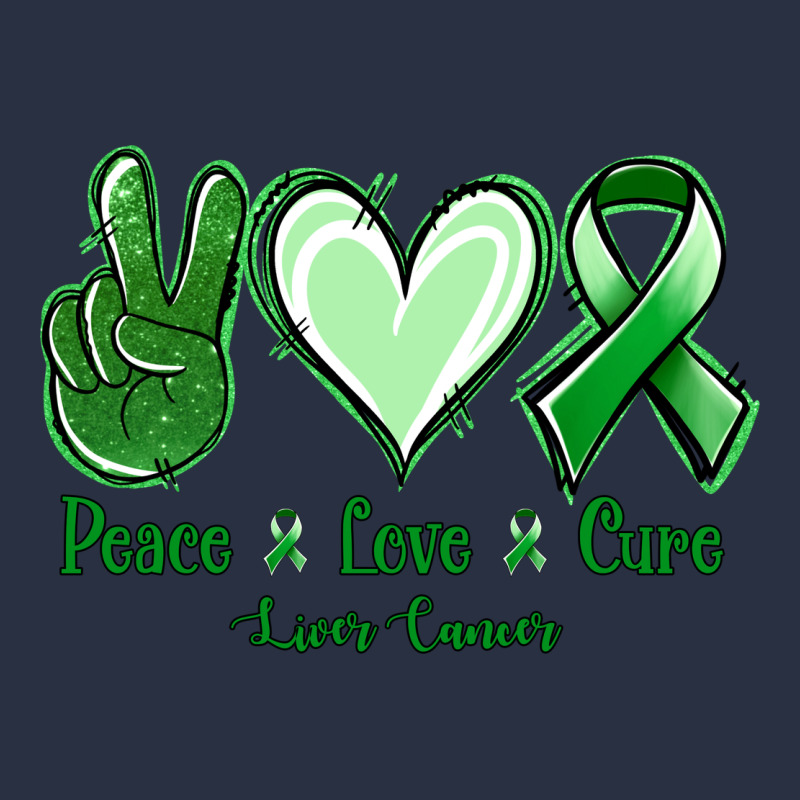Peace Love Cure Liver Cancer Heavyweight Sweatshirt by Jasminsmagicworld | Teevron