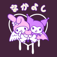 Melody And Kuromi Heart Premium Tee | Teevron