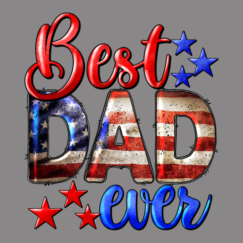 Best Dad Ever 4th Of July Vintage Tee by LillyAllenDesigns | Teevron