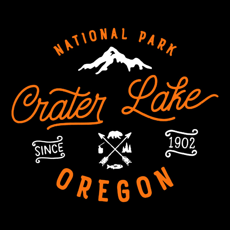 Crater Lake Oregon National Park Vintage Retro Premium Tee by artisFamous | Teevron