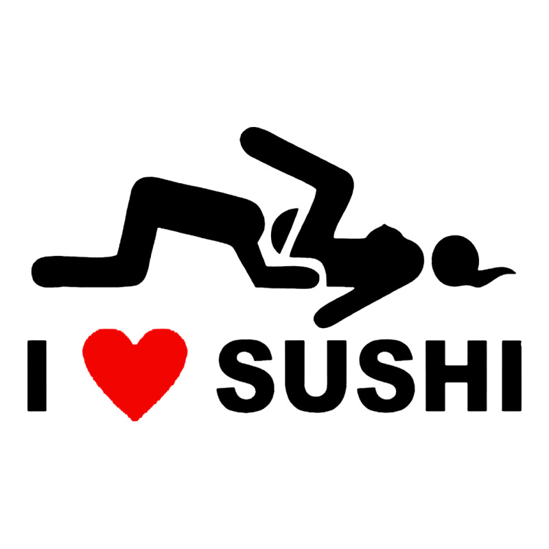 I Love Sushi Funny Premium Tee by artisFamous | Teevron