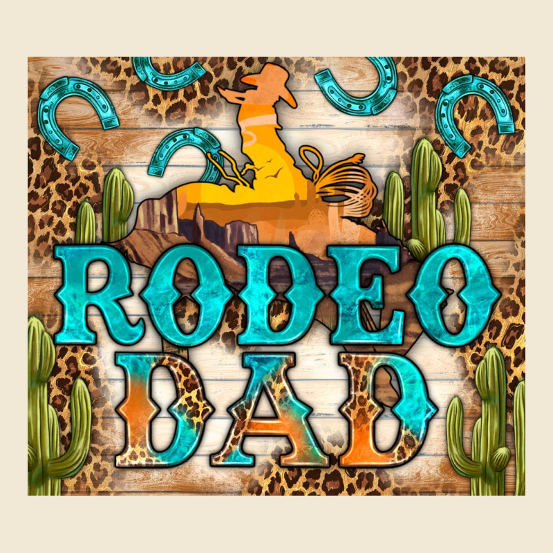 Western Rodeo Dad Tumbler Premium Tee by BundleAndBundleShop | Teevron