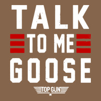 Top Gun Talk To Me Goose Distressed Premium Tee | Teevron