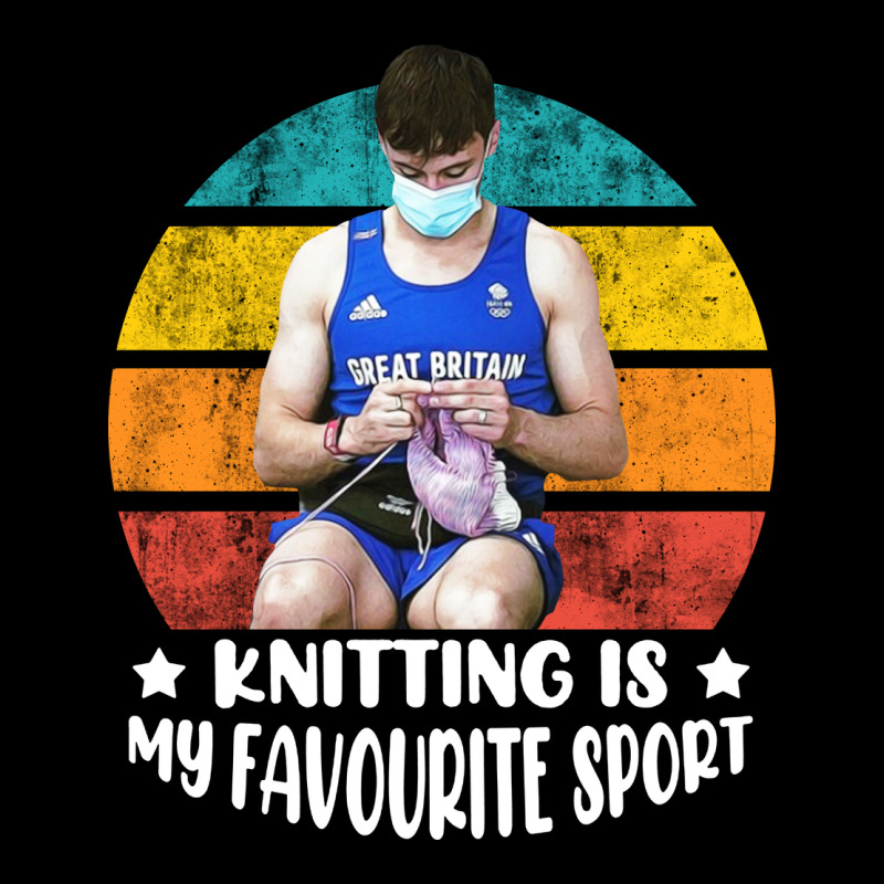 Tom Daley Knitting Is My Favourite Sport  3 Premium Tee by artisFamous | Teevron