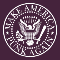 Funny Make America Punk Again Vintage Rock Seal Premium Tee | Teevron
