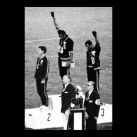 Black Power Black Fist 1968 Olympics Premium Tee | Teevron