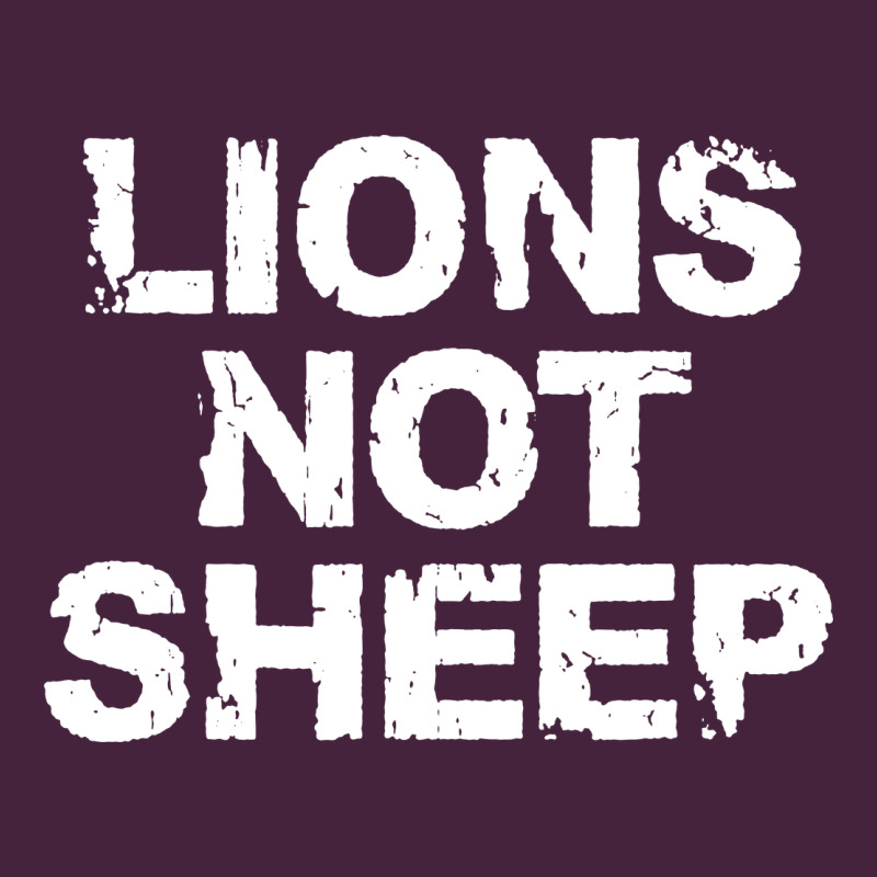Lions Not Sheep Premium Tee by artisFamous | Teevron