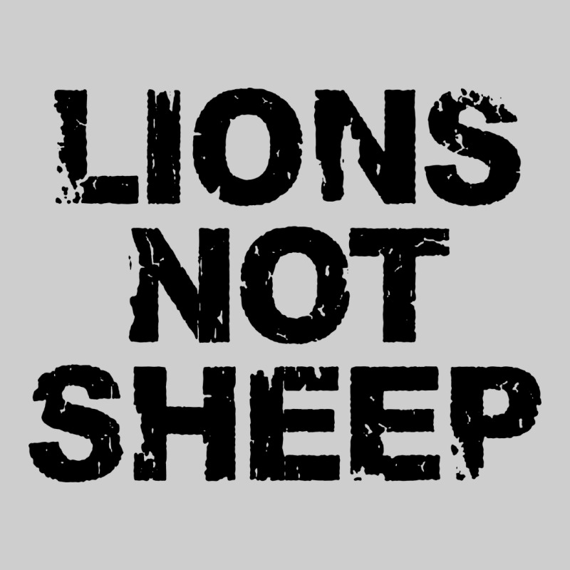 Lions Not Sheep Premium Tee by artisFamous | Teevron