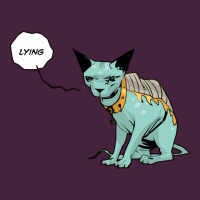 Lying Cat Premium Tee | Teevron