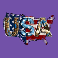 Usa American Flag Background Premium Sweatshirt | Teevron