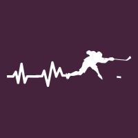 Hockey Player Heartbeat Ice Premium Tee | Teevron