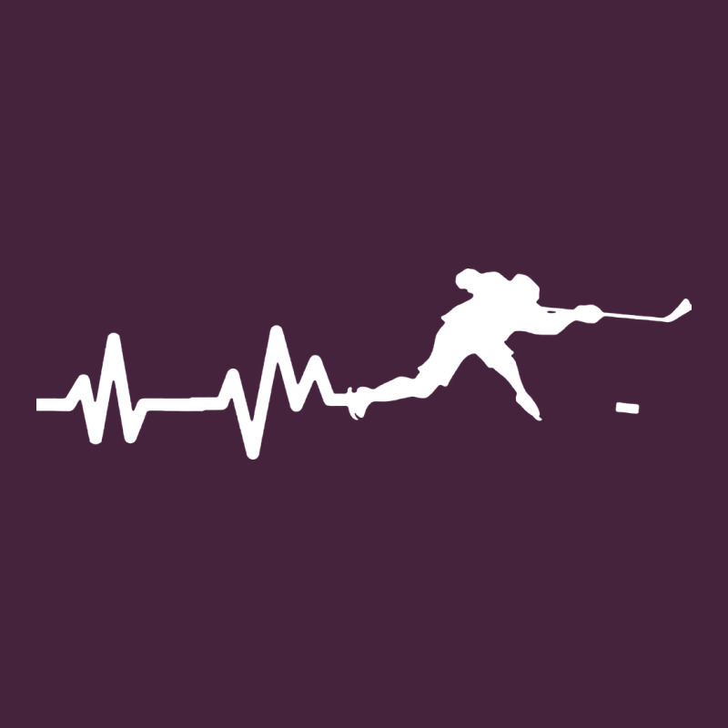 Hockey Player Heartbeat Ice Premium Tee by artisFamous | Teevron