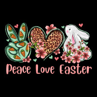 Easter Day Peace Love Easter Heavy Core Tee | Teevron