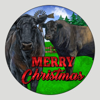 Black Angus Cattle And Bull Merry Christmas Zipper Hoodie | Teevron