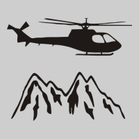 Mountain Rescue Helicopter Funny Premium Tee | Teevron