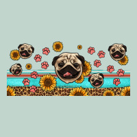 Western Pug Dogs Zipper Hoodie | Teevron