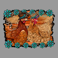 Chicken Western Vintage Hoodie | Teevron