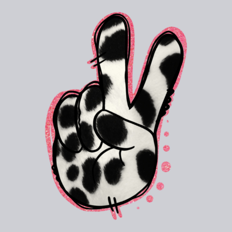 Black White Dalmatian Peace Sign Heavyweight Sweatshirt by Jasminsmagicworld | Teevron