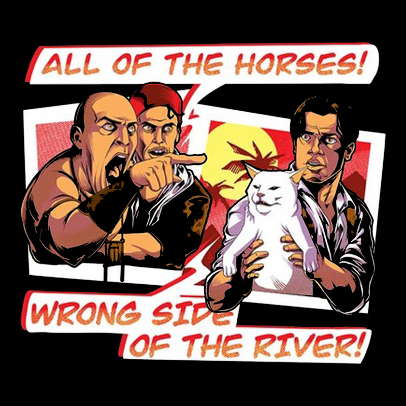 Wrong Side Of The River Premium Tee by artisFamous | Teevron
