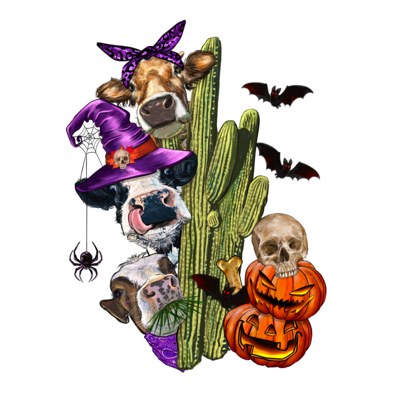 Halloween Cows Long Sleeve Tee by LillyAllenDesigns | Teevron