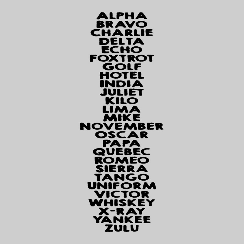 Phonetic Alphabet Premium Tee by artisFamous | Teevron