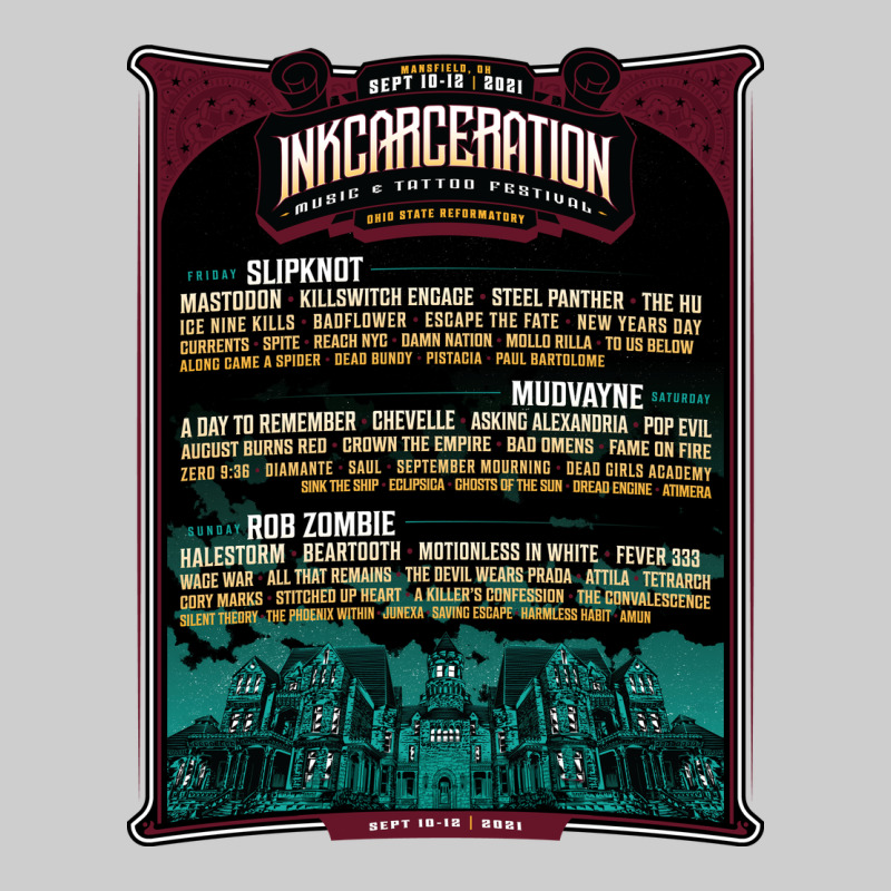Face Mask Mansfield Ohio Inkcarceration Lineup Premium Tee by artisFamous | Teevron