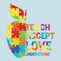 Autism Teach Accept Understand Love Ladies Tee | Teevron