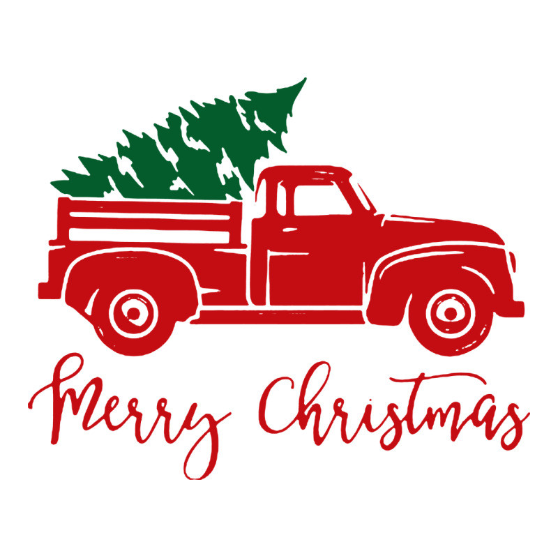 Vintage Red Truck With Christmas Premium Tee by artisFamous | Teevron