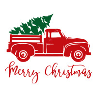 Vintage Red Truck With Christmas Premium Tee | Teevron