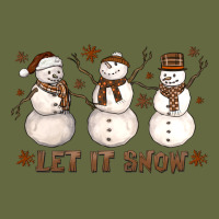 Let It Snow Snowmen Long Sleeve Tee | Teevron