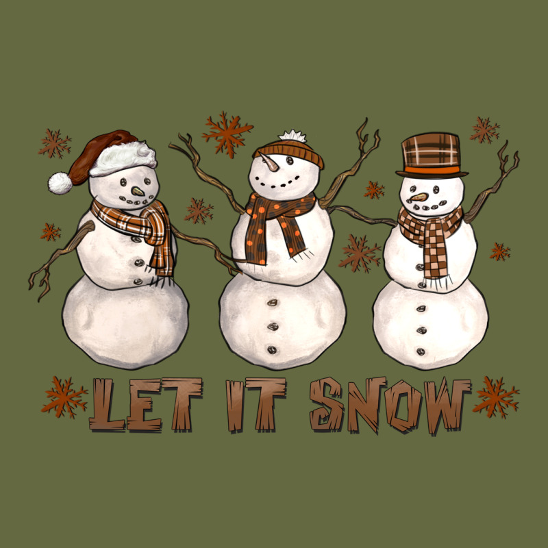 Let It Snow Snowmen Long Sleeve Tee by LillyAllenDesigns | Teevron