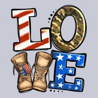 Love 4th Of July Army Veteran Heavyweight Hoodie | Teevron