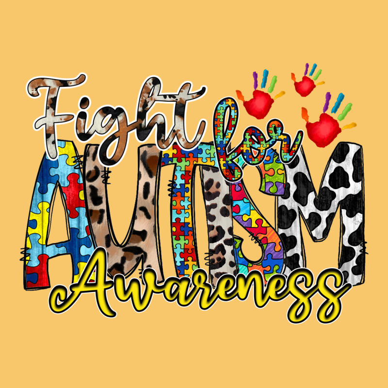 Fight For Autism Awareness Vintage Hoodie by RacoonDesign | Teevron