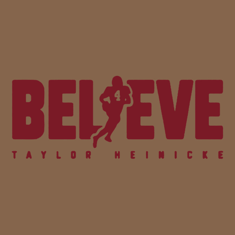 Taylor Heinicke Believe Premium Tee by artisFamous | Teevron