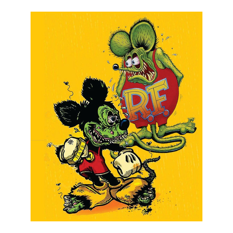 Rat Fink 02 Premium Tee by artisFamous | Teevron