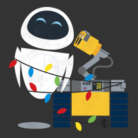wall e eve christmas light wrap graphic t shirt | Teevron