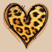 Gold Glitter Leopard Heart Heavyweight Sweatshirt | Teevron
