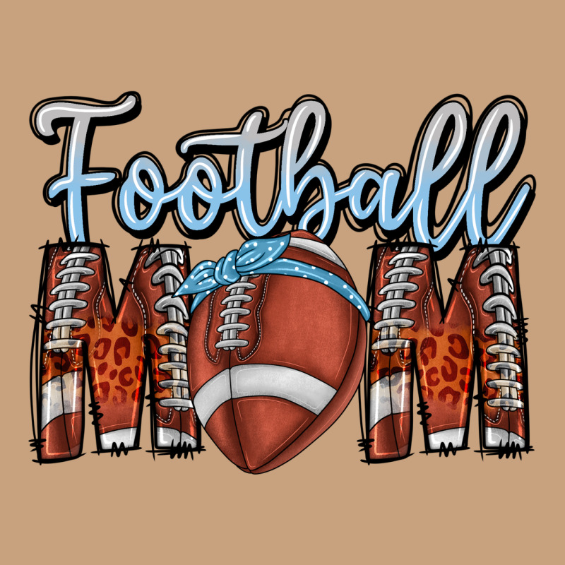 Football Mom Vintage Tee by CowhideDigitalArt | Teevron