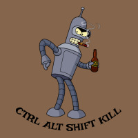 Futurama Ctrl Alt Shift Kill Bender Premium Tee | Teevron