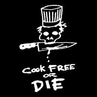 Bourdain Cook Free Or Die Premium Tee | Teevron