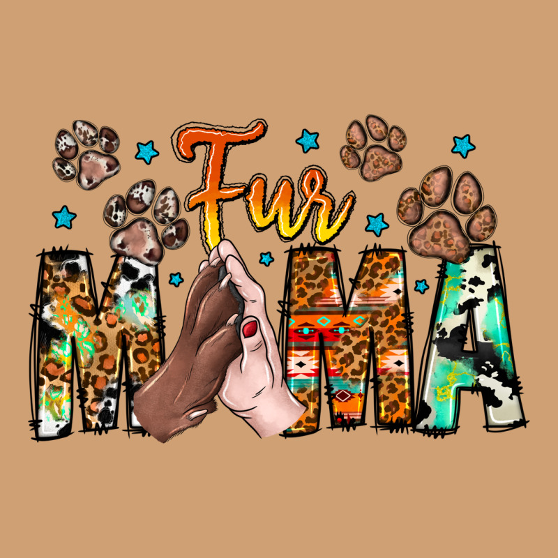 Fur Mama Vintage Tee by CowhideDigitalArt | Teevron