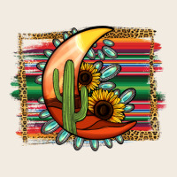Turquoise Desert Moon Serape Background Premium Sweatshirt | Teevron