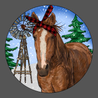 Horse Christmas Zipper Hoodie | Teevron