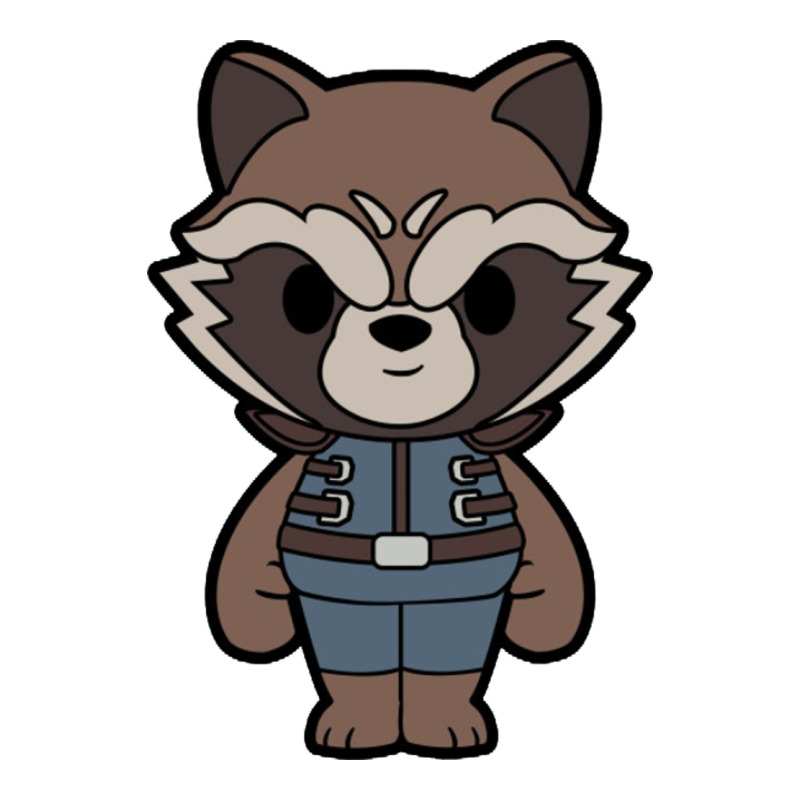 Rocket Racoon Chibi Premium Tee by artisFamous | Teevron